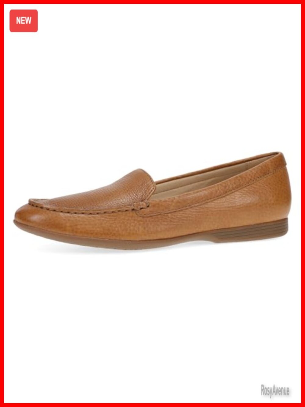 Dansko Lorri Slip-On Loafer Leather Womens Work Shoes Comfy Casual Flats